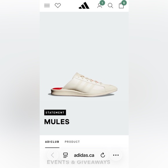 Adidas x Ivy Park Superstar Slip-on Mules - Picture 8 of 9